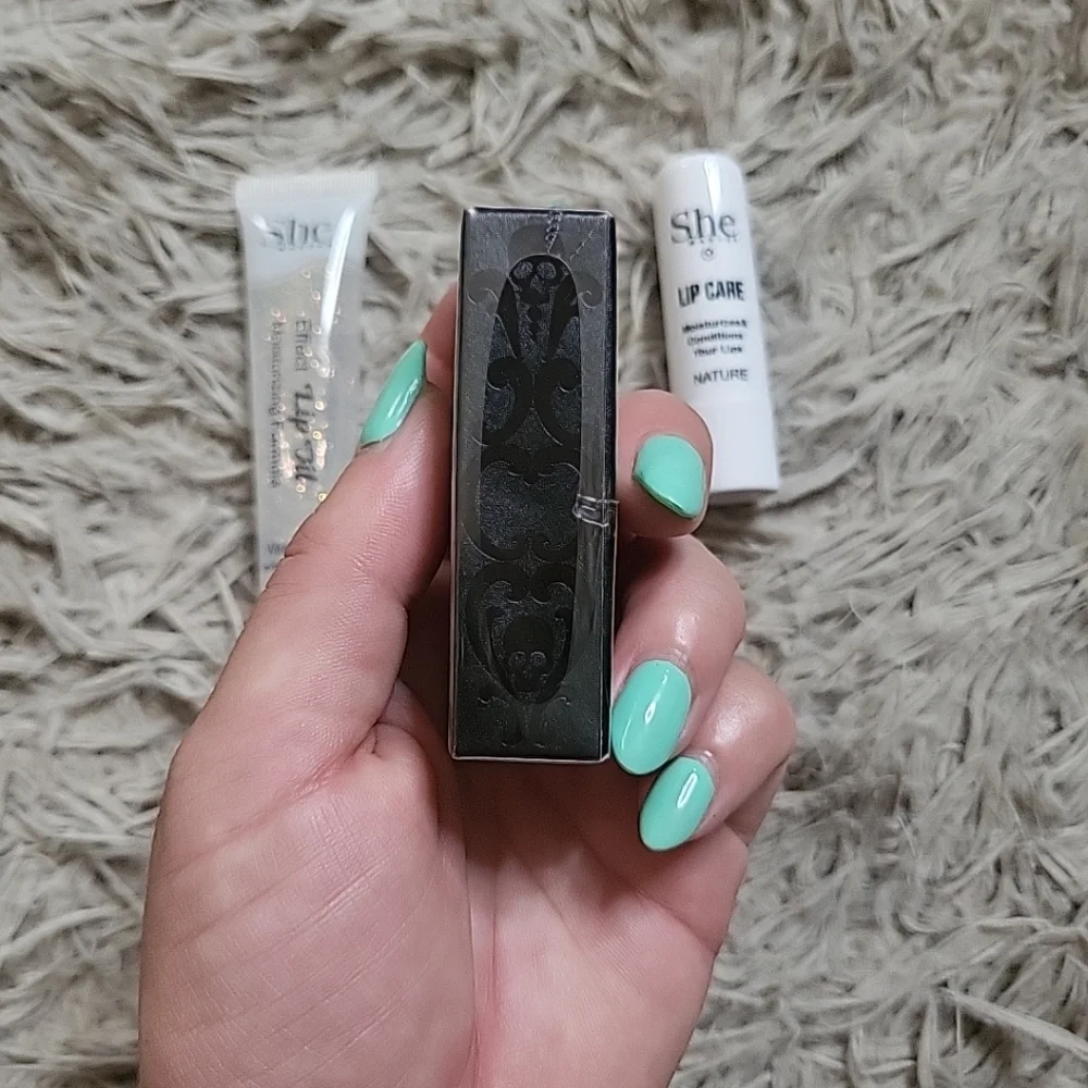 Beauty Bundle Kat Von D Sinner Lips Lip Oil Lip Balm ✨️💫